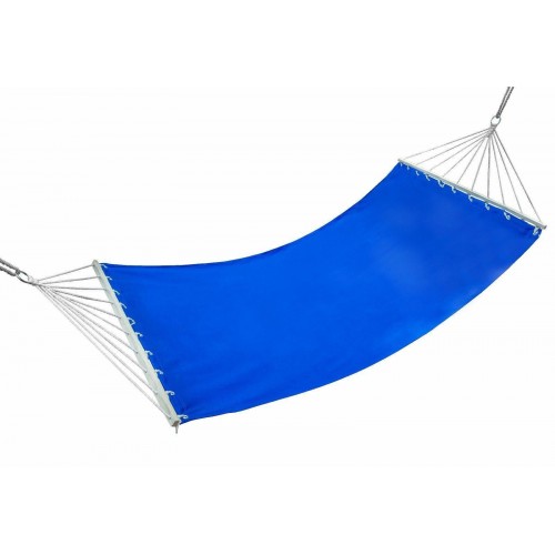 Гамак  взрослый тканевый синий